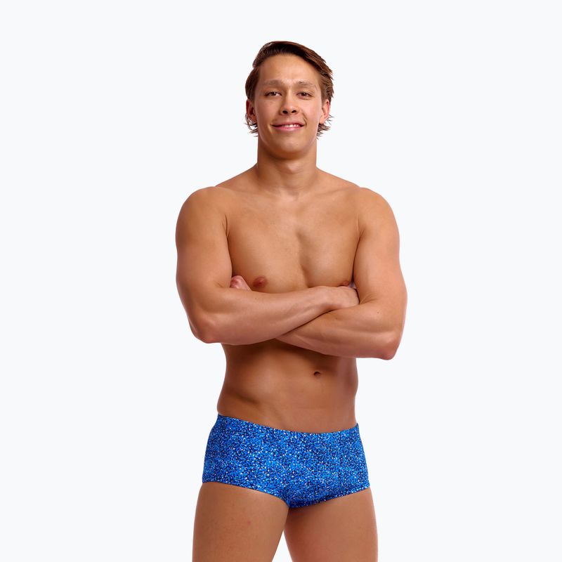 Herren-Schwimm-Boxershorts Funky Trunks Classic Trunks pebble beach 3