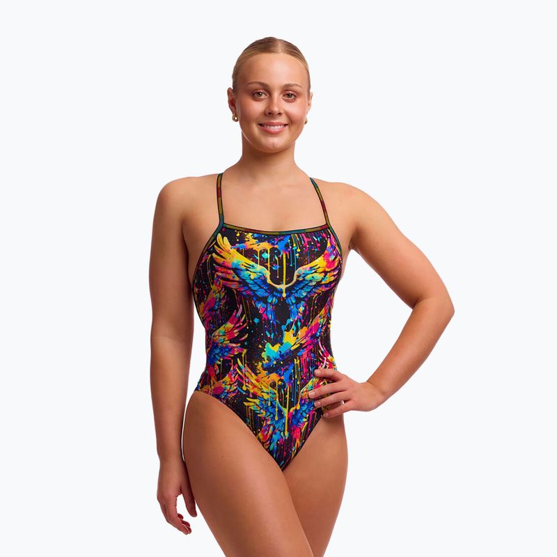 Damen-Einteiler Badeanzug Funkita Strapped In One pieces killer cupid