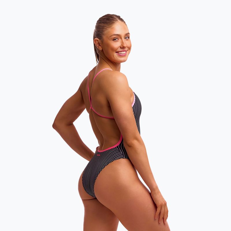 Damen-Einteiler Badeanzug Funkita Single Strength One pieces pin stripe 2