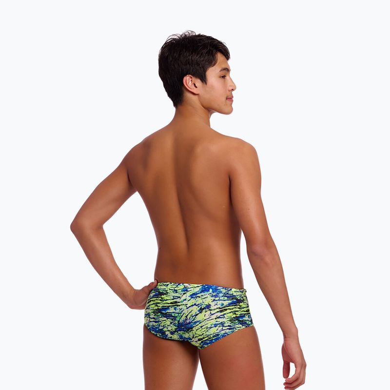 Kinder-Schwimmboxer Funky Trunks Sidewinder Trunks scaled black 2