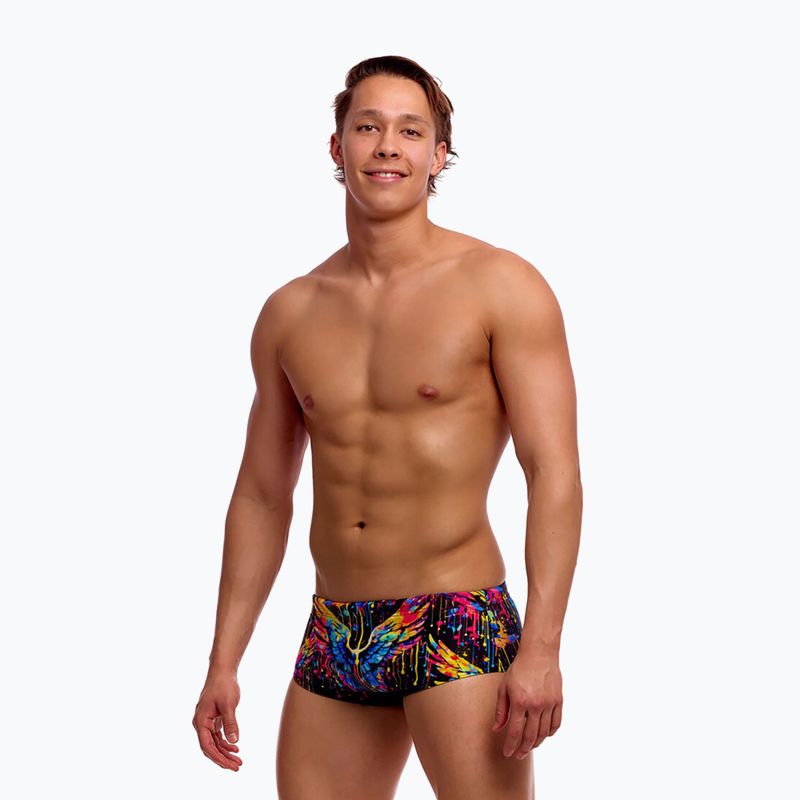 Herren-Schwimmboxer Funky Trunks Sidewinder Trunks killer cupid