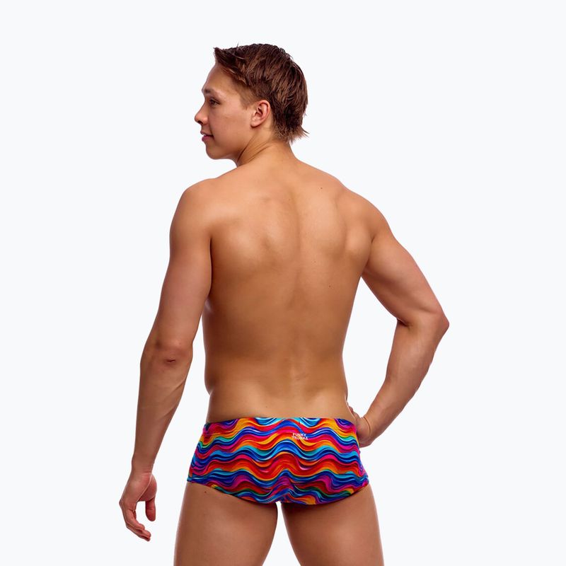 Herren-Schwimmboxer Funky Trunks Sidewinder Trunks plastic fantastic 2