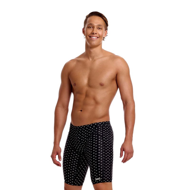 Herren-Schwimmjammer Funky Trunks Training Jammers be positive 2