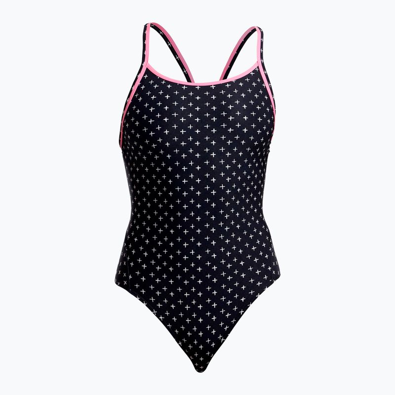 Damen-Einteiler Badeanzug Funkita Diamond Back One Piece be positive
