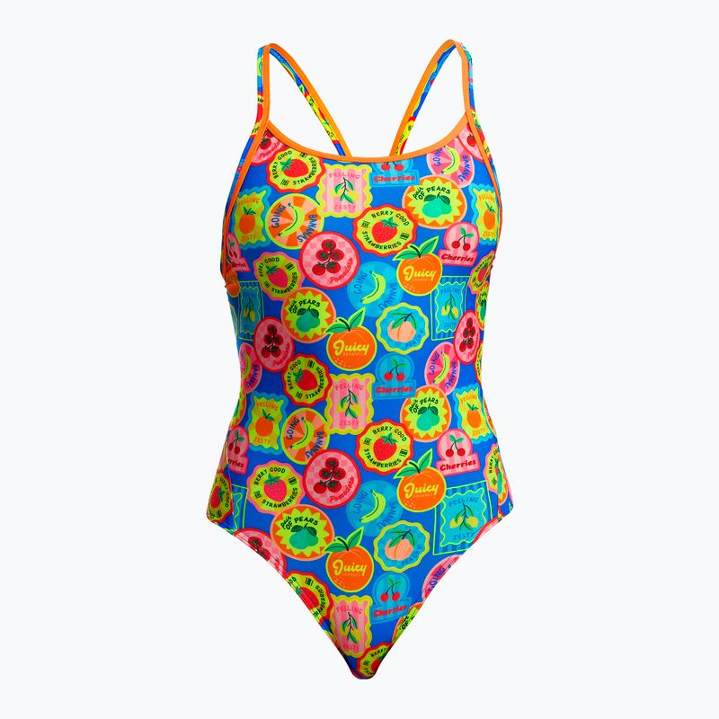 Damen-Einteiler Badeanzug Funkita Diamond Back One Piece five serves