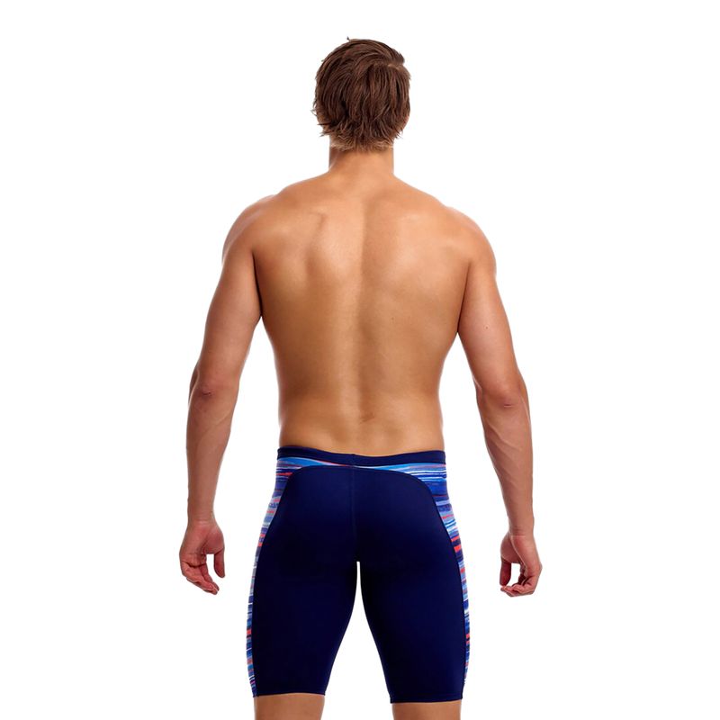 Herren-Schwimmjammer Funky Trunks Training Jammers lost lines 3