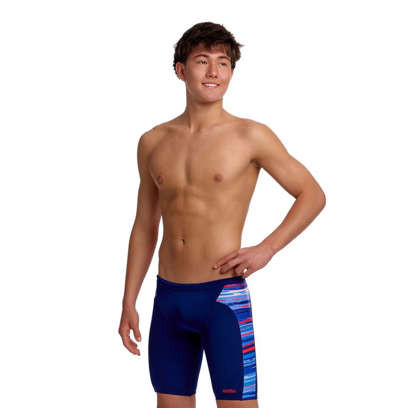 Kinder-Jammer Funky Trunks Training Jammers lost lines 2
