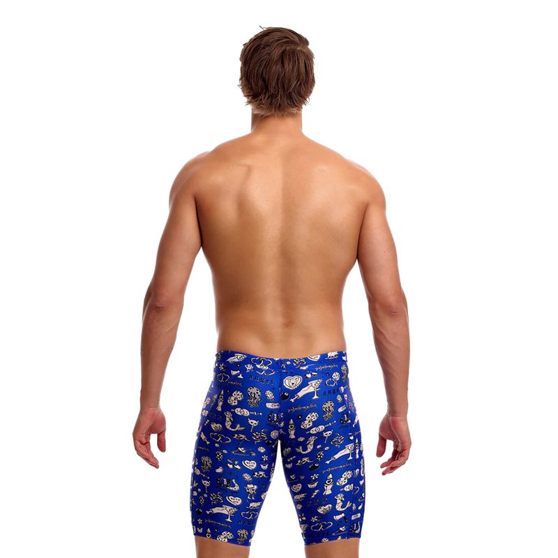 Herren-Schwimmjammer Funky Trunks Training Jammers scratchy 2
