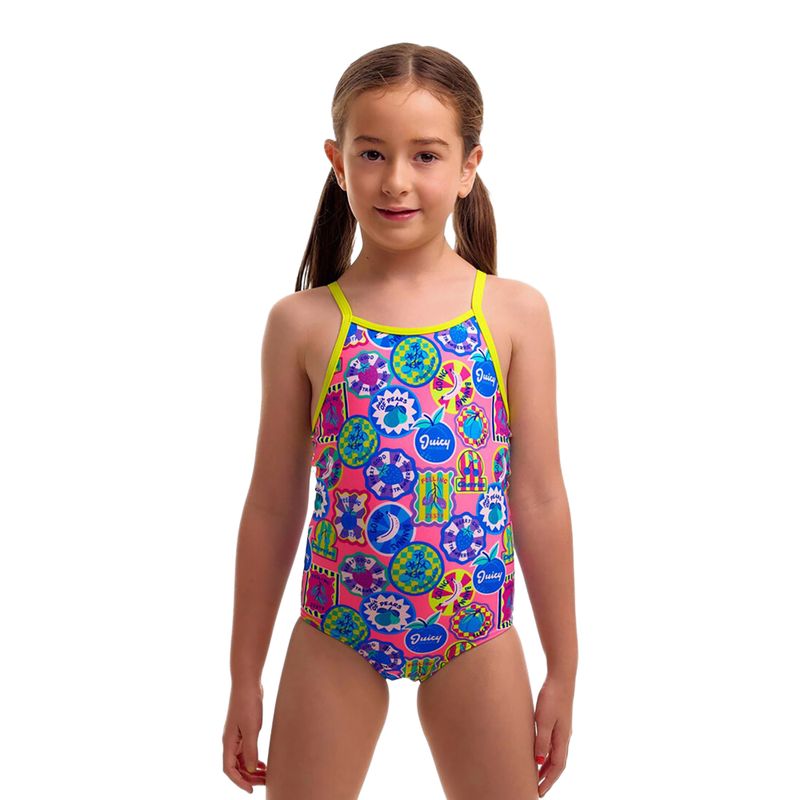Kinder Badeanzug Funkita Printed One Piece zesty besty 2
