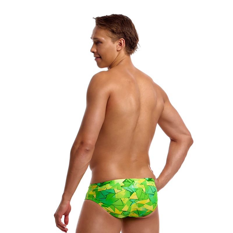 Herren-Schwimmhose Funky Trunks Seamed Briefs try tonic 3