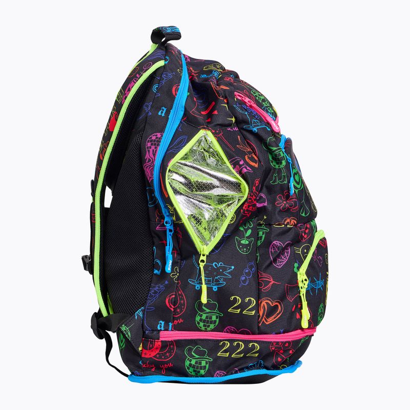 Rucksack Funky Elite Squad doodles 7