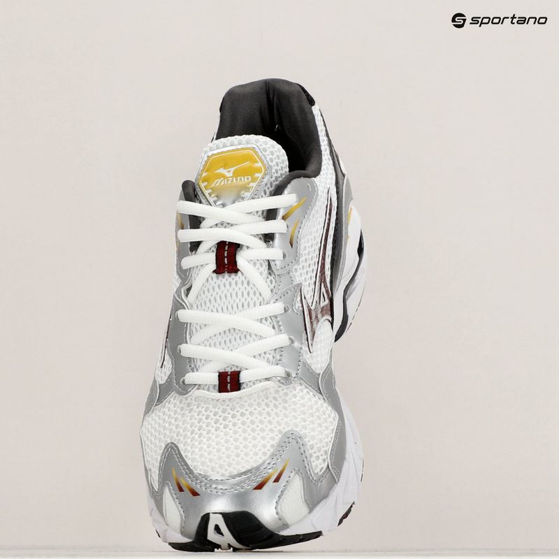 Schuhe Mizuno Wave Rider 10 white/cabernet/silver 9