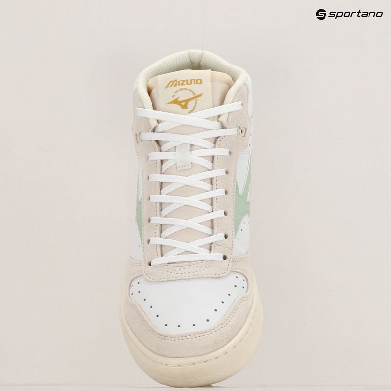 Schuhe Mizuno City Wind Mid white/smoke green/white sand 9
