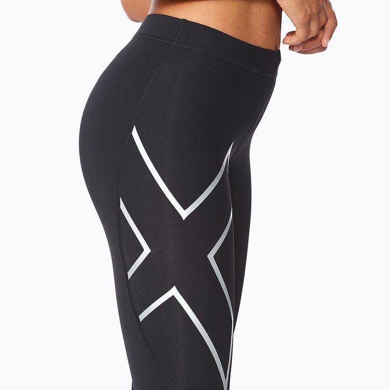 Damen Trainingsleggings 2XU Core Compression 3/4 schwarz WA4175B 4