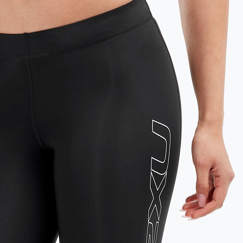 Damen Trainingsleggings 2XU Core Compression 3/4 schwarz WA4175B 5