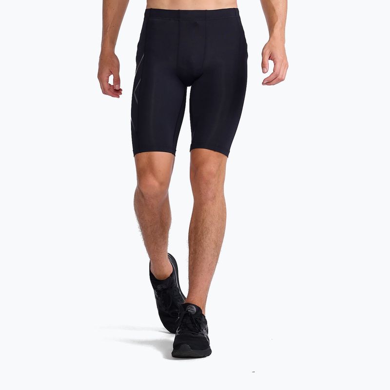Herren 2XU Core Compression Trainingsshorts schwarz MA3851B