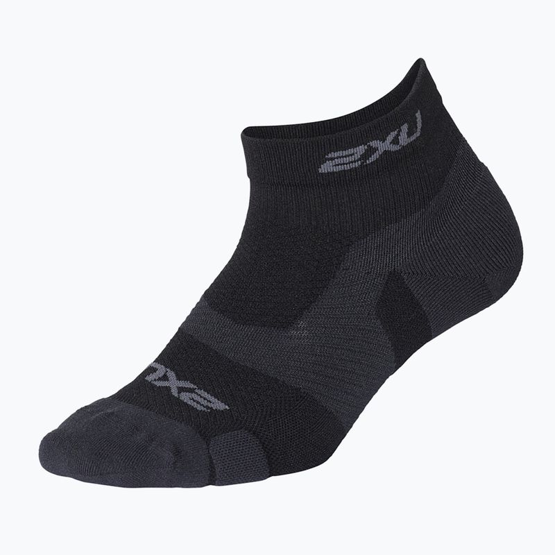 2XU Vectr Lght Cush 1/4 Crew Sportsocken schwarz UA5047E