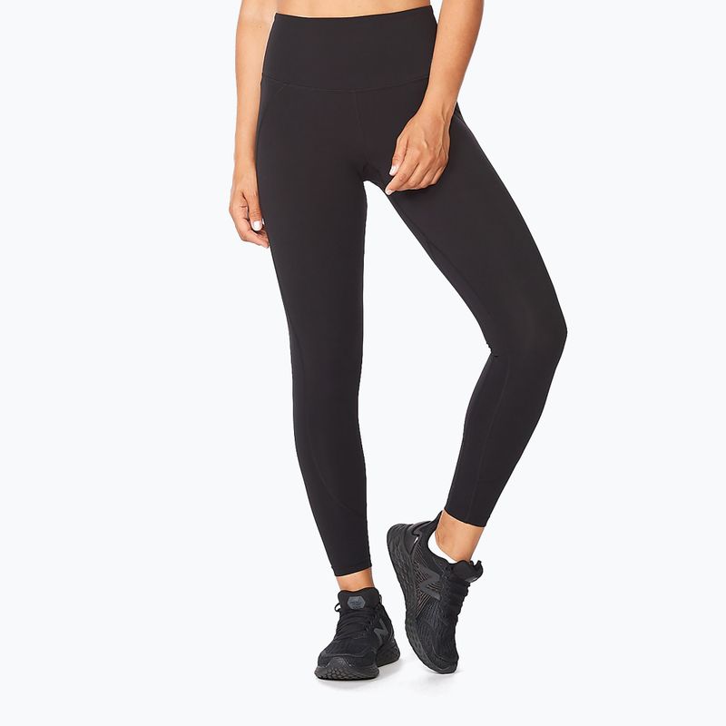 Damen Trainingsleggings 2XU Form Hi-Rise Compression schwarz WA5382B 2