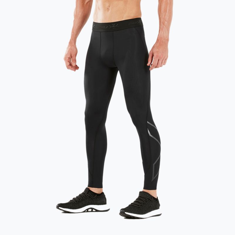 Herren Trainingsleggings 2XU Force Compression schwarz MA5365B 7