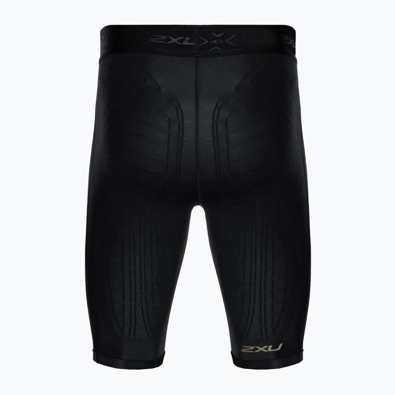 Herren 2XU Force Compression Trainingsshorts schwarz MA5366B 6