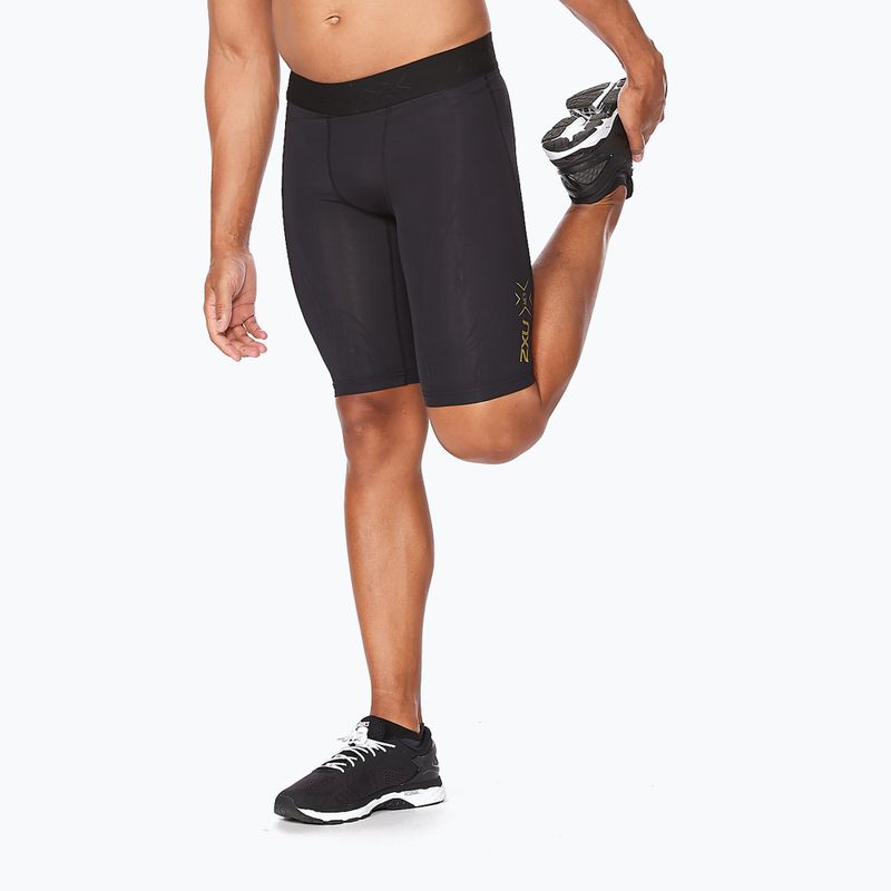 Herren 2XU Force Compression Trainingsshorts schwarz MA5366B 2