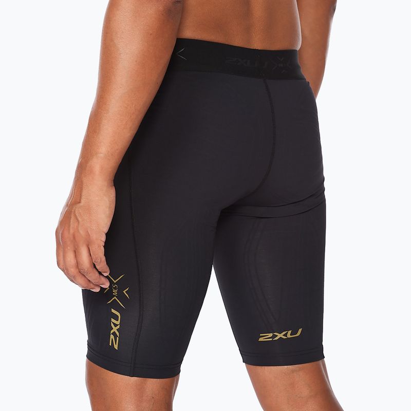 Herren 2XU Force Compression Trainingsshorts schwarz MA5366B 4