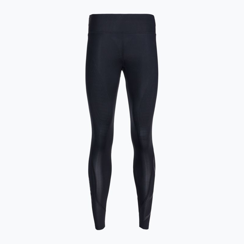 Damen Trainingsleggings 2XU Force Mid-Rise Compression schwarz WA5367B