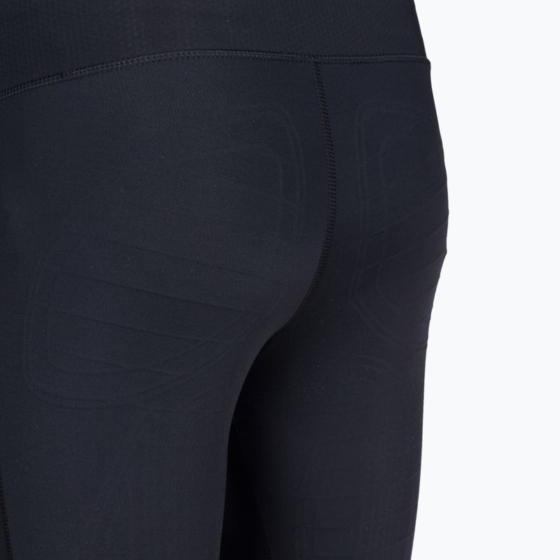 Damen Trainingsleggings 2XU Force Mid-Rise Compression schwarz und gold WA5367B 8