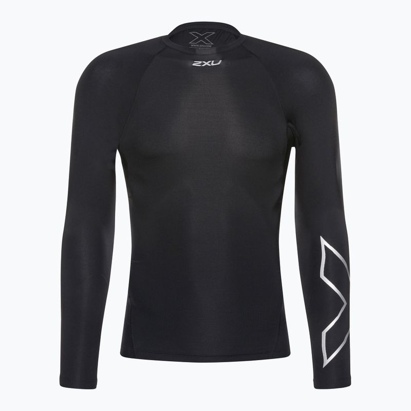 Herren Training Longsleeve 2XU Core Compression schwarz MA6398A 4