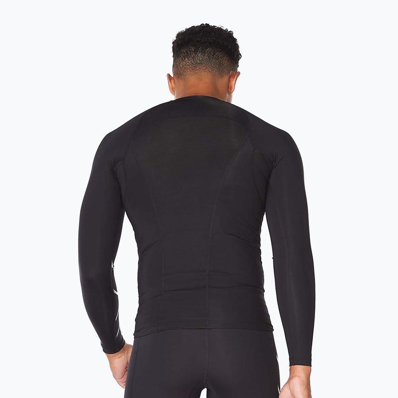 Herren Training Longsleeve 2XU Core Compression schwarz MA6398A 2