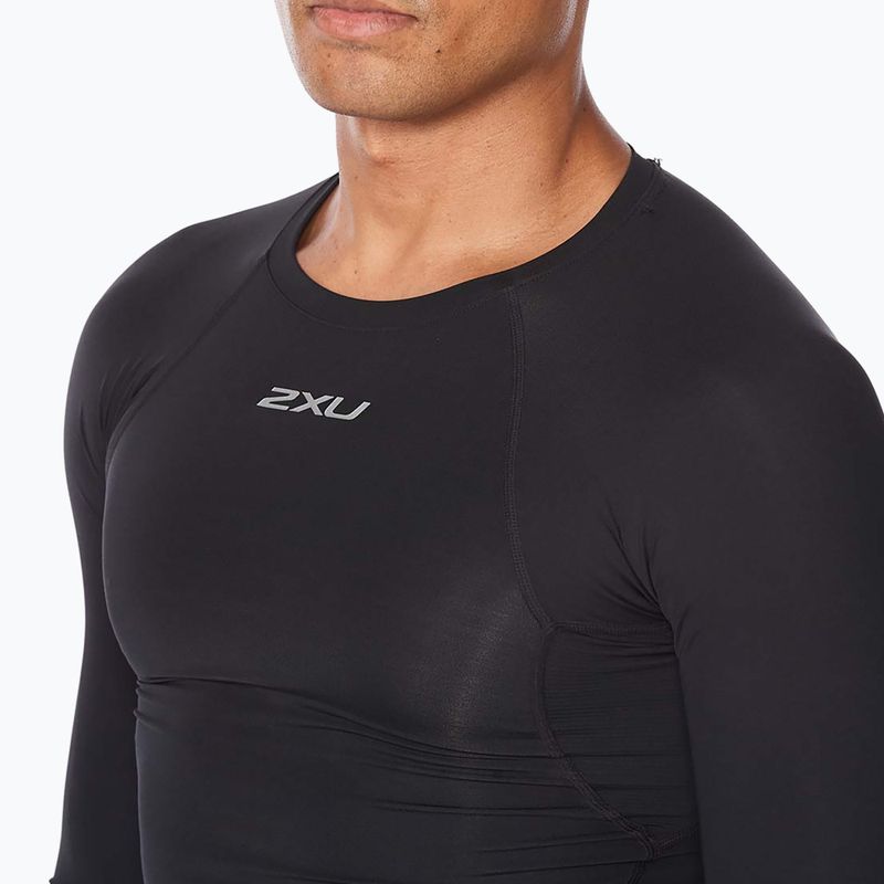Herren Training Longsleeve 2XU Core Compression schwarz MA6398A 3