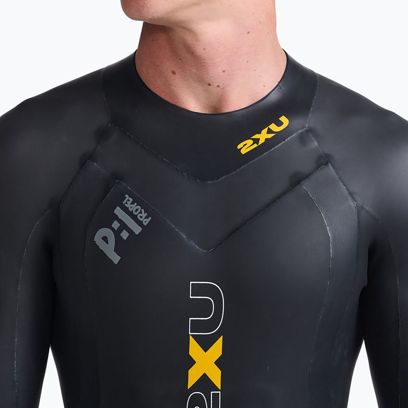 Herren Triathlon Neoprenanzug 2XU Propel:1 schwarz/ambition MW4991C 5