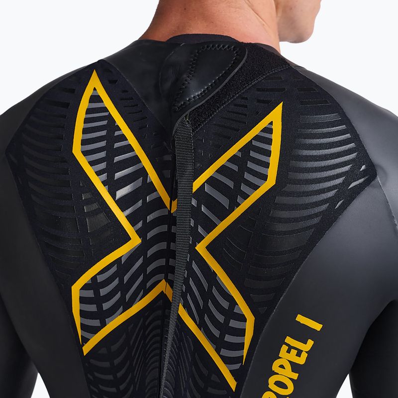 Herren Triathlon Neoprenanzug 2XU Propel:1 schwarz/ambition MW4991C 6