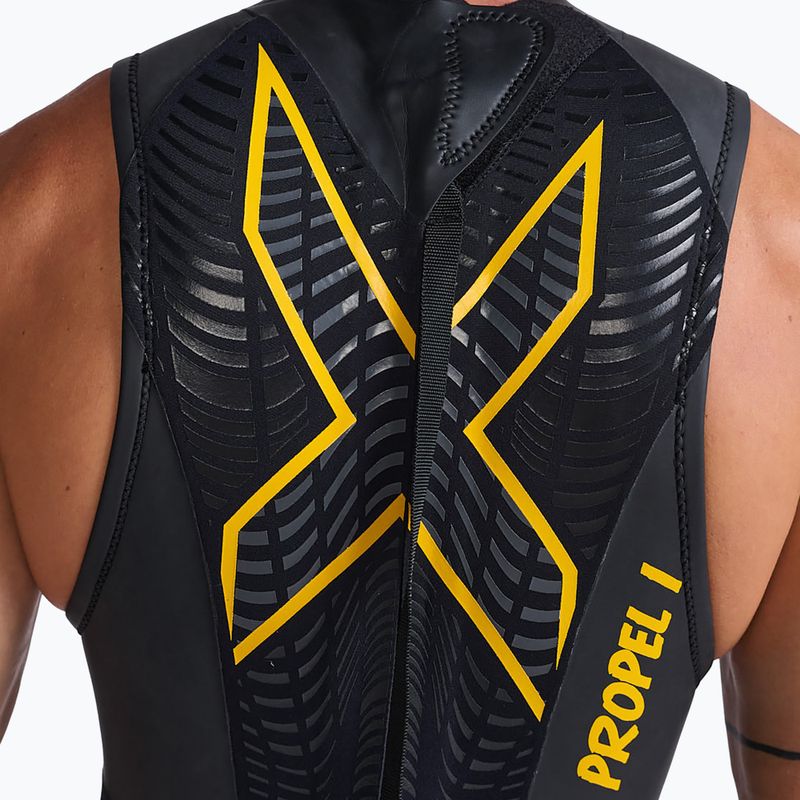 Herren Triathlon Neoprenanzug 2XU Propel:1 schwarz/ambition MW4992C 4
