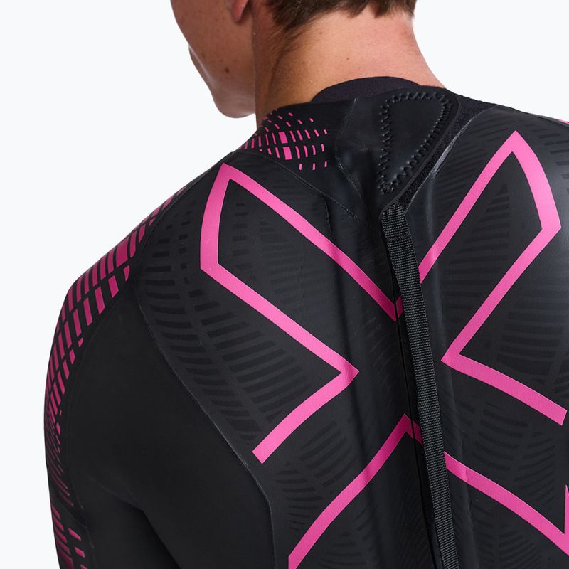 Herren 2XU Propel PRO 3 mm schwarz/punk pink Triathlon Neoprenanzug 10