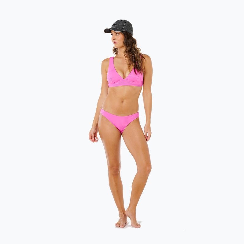 Damen zweiteiliger Badeanzug Rip Curl Premium Surf D-Dd Deep V super pink 2