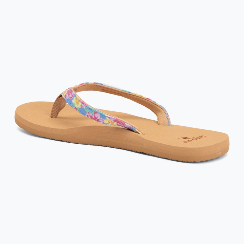 Damen Flip-Flops Rip Curl Freedom Bloom Open Toe cornflower blue 3