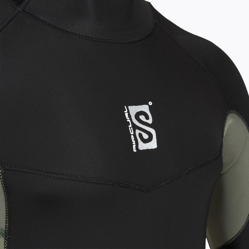 Herren Schwimm-Neoprenanzug Rip Curl Dawn Patrol 4/3mm Back Zip deep cactus 4