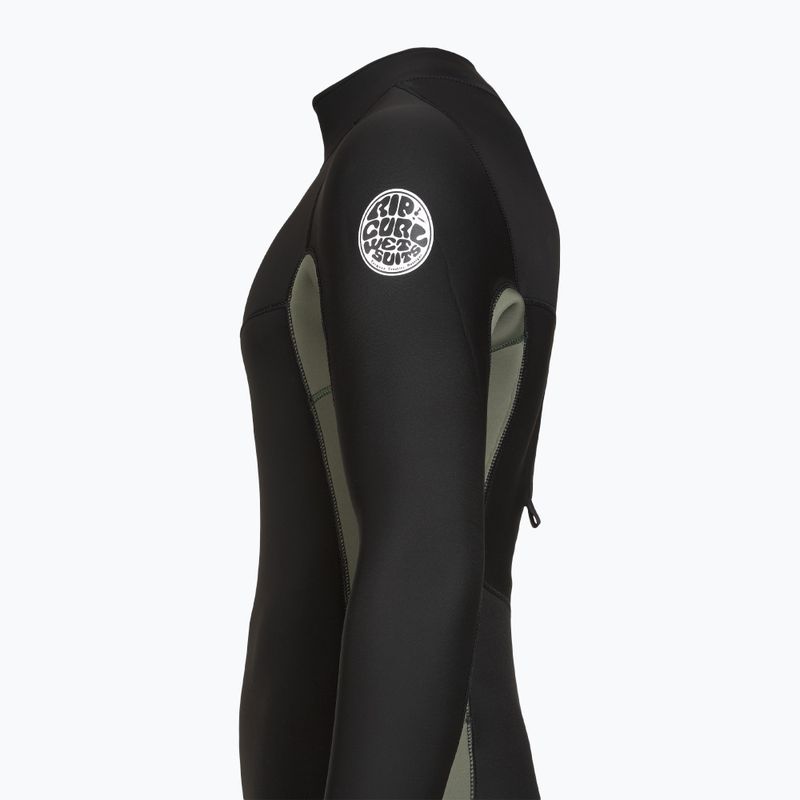 Herren Schwimm-Neoprenanzug Rip Curl Dawn Patrol 4/3mm Back Zip deep cactus 6