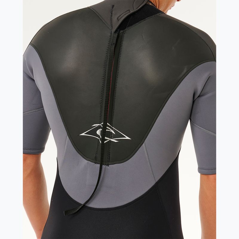 Herren Schwimm-Neoprenanzug Rip Curl Omega 2/2 mm Back Zip Springsuit grey 4