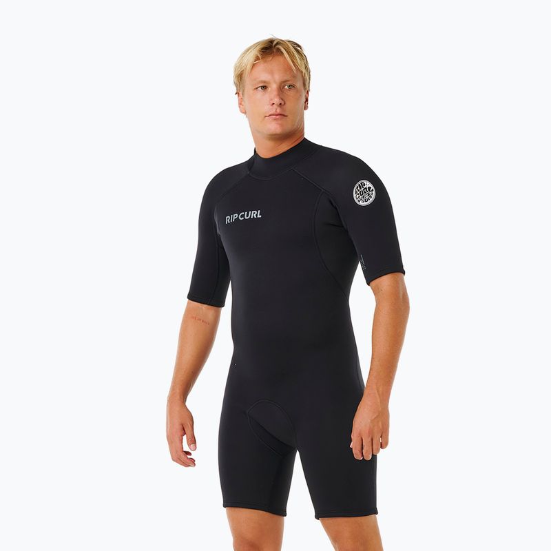 Herren Schwimm-Neoprenanzug Rip Curl Trad 2/2 mm Back Zip Springsuit black 3