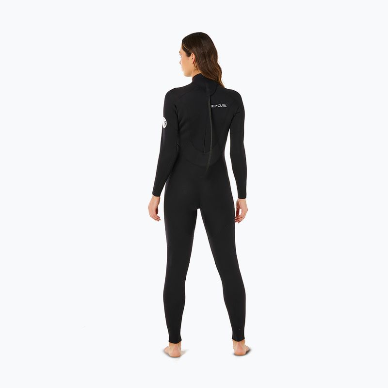 Damen Schwimm-Neoprenanzug Rip Curl Trad 3/2 mm Back Zip black 2