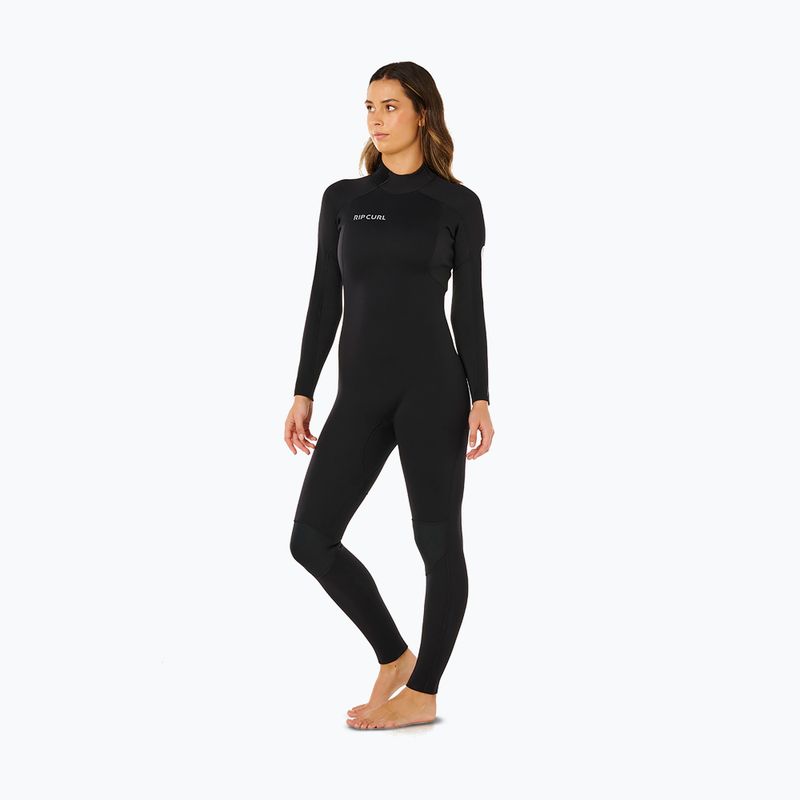 Damen Schwimm-Neoprenanzug Rip Curl Trad 3/2 mm Back Zip black 3