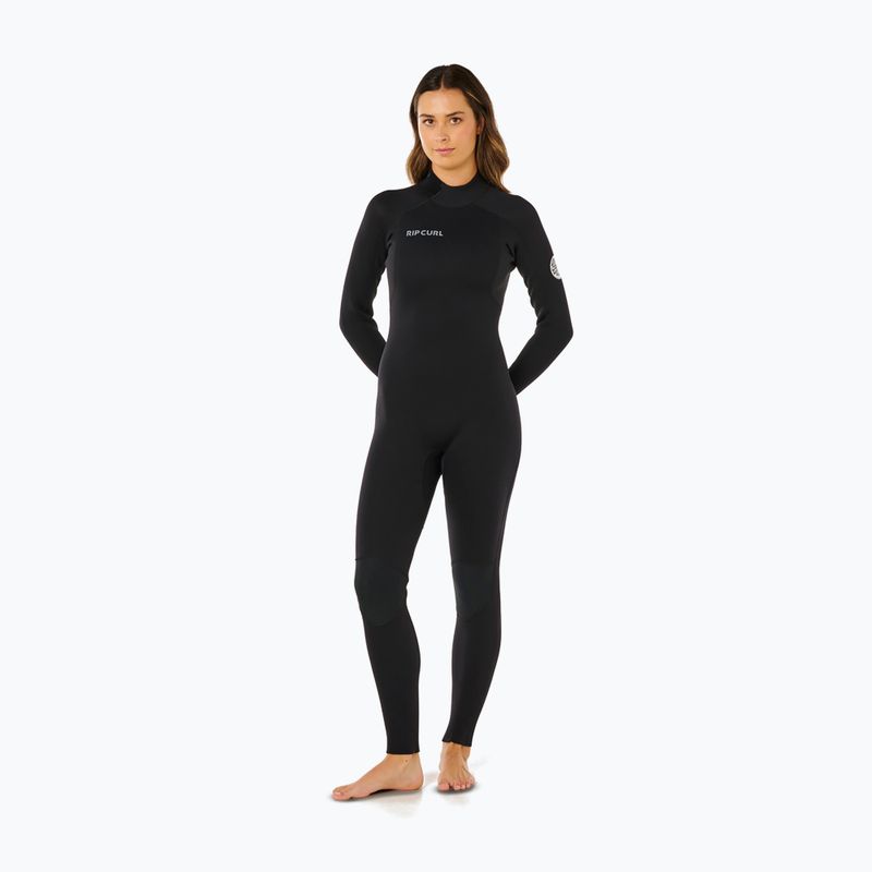 Damen Schwimm-Neoprenanzug Rip Curl Trad 3/2 mm Back Zip black 4
