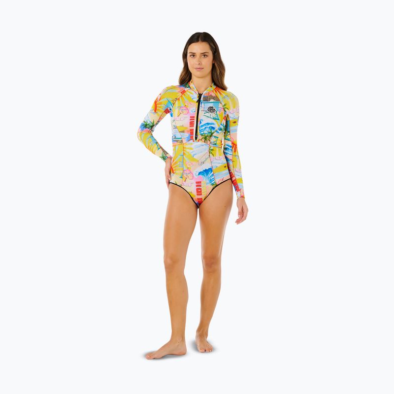 Damen Schwimm-Neoprenanzug Rip Curl G-Bomb 1.5 mm Full Zip Springsuit multicolor 2
