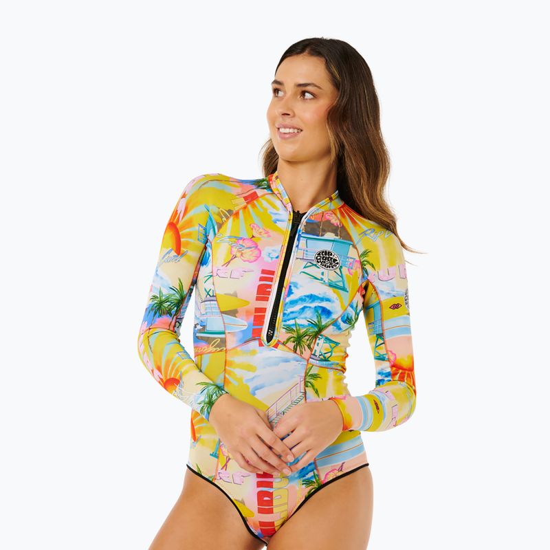 Damen Schwimm-Neoprenanzug Rip Curl G-Bomb 1.5 mm Full Zip Springsuit multicolor 5