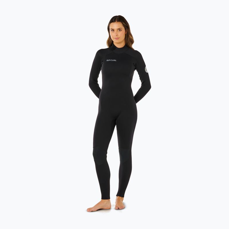 Damen Schwimm-Neoprenanzug Rip Curl Trad 4/3 mm Back Zip black 4