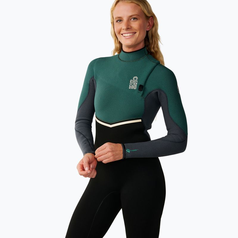 Damen Schwimm-Neoprenanzug Rip Curl Wms E-Bomb Zf 4/3 mm dark green 5