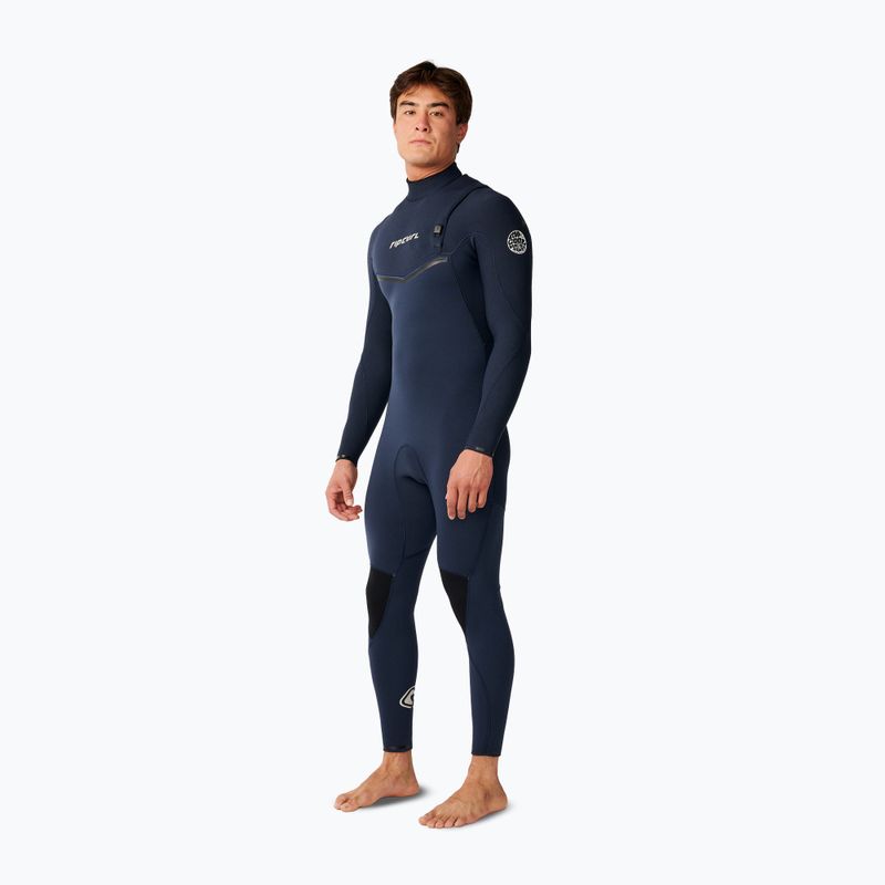 Herren Schwimm-Neoprenanzug Rip Curl E-Bomb Zf 4/3 mm navy 3
