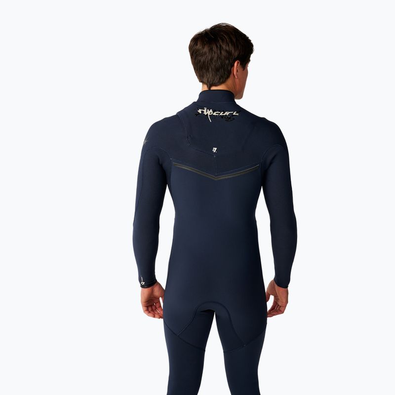 Herren Schwimm-Neoprenanzug Rip Curl E-Bomb Zf 4/3 mm navy 4
